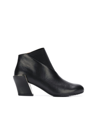 Bottines en cuir noires United Nude