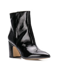 Bottines en cuir noires Sam Edelman