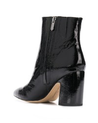 Bottines en cuir noires Sam Edelman