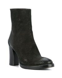 Bottines en cuir noires Isaac Sellam Experience