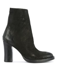 Bottines en cuir noires Isaac Sellam Experience