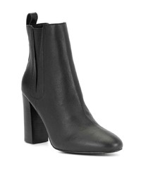 Bottines en cuir noires Senso