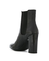 Bottines en cuir noires Senso