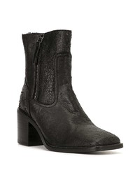 Bottines en cuir noires Premiata