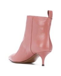 Bottines en cuir roses L'Autre Chose