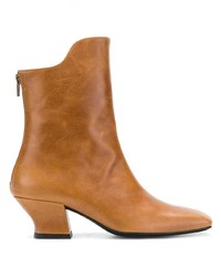 Bottines en cuir tabac Dorateymur