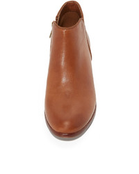 Bottines en cuir tabac Sam Edelman