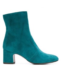 Bottines en daim bleu canard Chie Mihara