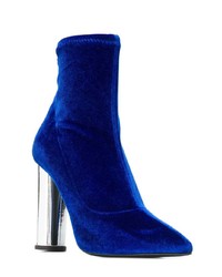 Bottines en daim bleues Giuseppe Zanotti Design