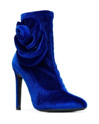 Bottines en daim bleues Giuseppe Zanotti Design