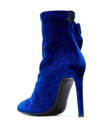 Bottines en daim bleues Giuseppe Zanotti Design