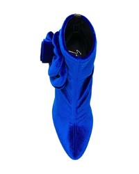 Bottines en daim bleues Giuseppe Zanotti Design