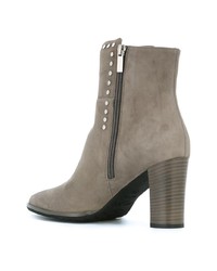 Bottines en daim grises Jimmy Choo