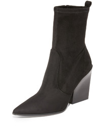 Bottines en daim marron clair