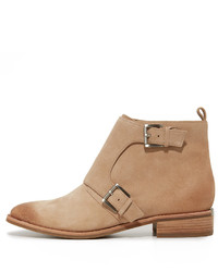 Bottines en daim marron clair MICHAEL Michael Kors