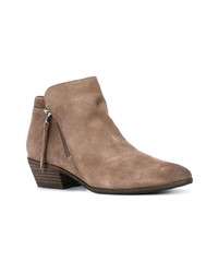 Bottines en daim marron Sam Edelman