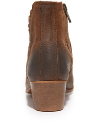 Bottines en daim marron H by Hudson