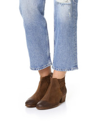 Bottines en daim marron H by Hudson