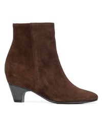 Bottines en daim marron Marc Ellis