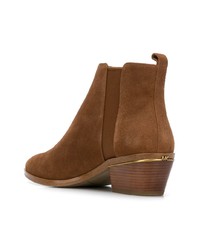 Bottines en daim marron MICHAEL Michael Kors