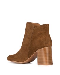 Bottines en daim marron See by Chloe