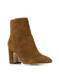 Bottines en daim marron Sam Edelman