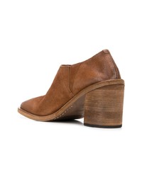 Bottines en daim marron Marsèll