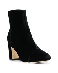 Bottines en daim noires Polly Plume