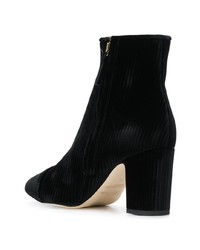 Bottines en daim noires Polly Plume