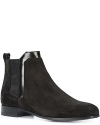 Bottines en daim noires Pierre Hardy