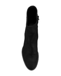 Bottines en daim noires A.F.Vandevorst