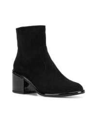 Bottines en daim noires Clergerie