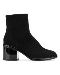 Bottines en daim noires Clergerie