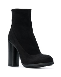 Bottines en daim noires Loriblu