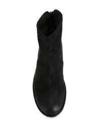 Bottines en daim noires Marsèll