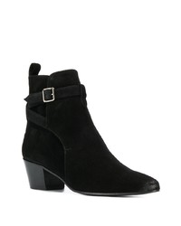 Bottines en daim noires Marc Ellis