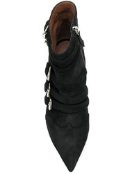 Bottines en daim noires Tabitha Simmons