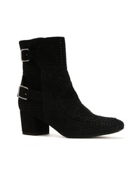 Bottines en daim noires Laurence Dacade