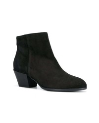 Bottines en daim noires Hogan