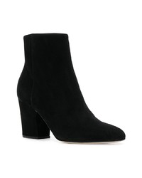 Bottines en daim noires Sergio Rossi