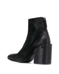 Bottines en daim noires Marsèll