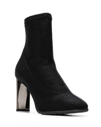 Bottines en daim noires Giuseppe Zanotti Design