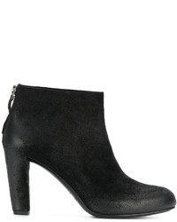 Bottines en daim noires