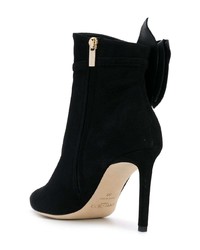 Bottines en daim noires Jimmy Choo