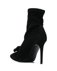 Bottines en daim noires Alberto Gozzi