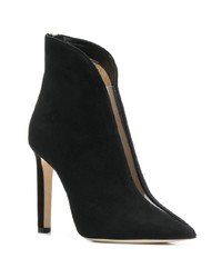 Bottines en daim noires Jimmy Choo