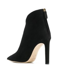 Bottines en daim noires Jimmy Choo