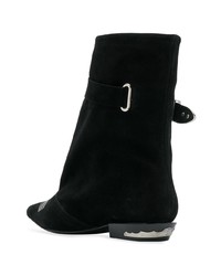 Bottines en daim noires Toga Pulla