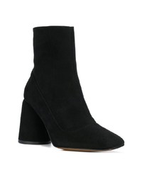 Bottines en daim noires Castaner