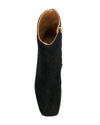 Bottines en daim noires Castaner